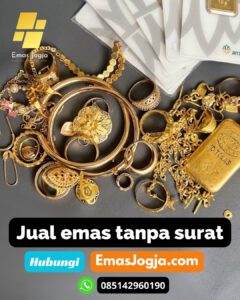 Jual emas tanpa surat jogja