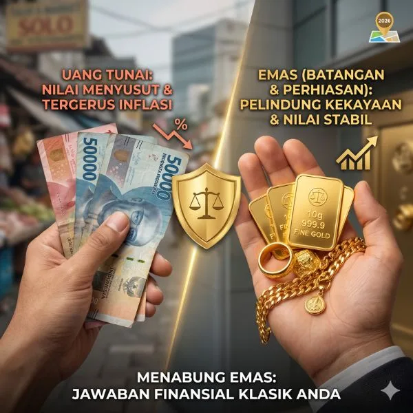 Keuntungan Menabung Emas: Rahasia Finansial Anti-Inflasi dari Praktisi Logam Mulia
