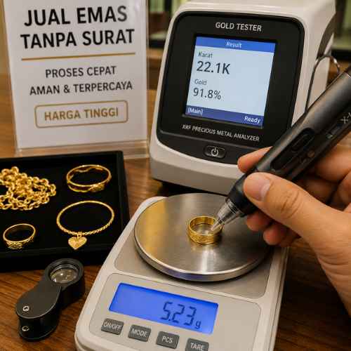 Kenapa Toko Emas Menolak Emas Tanpa Surat? Penyebab, Solusi, dan Cara Menjualnya