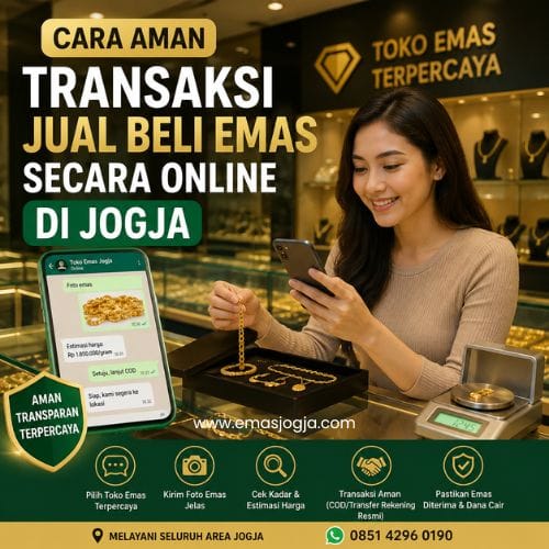 Cara Aman Transaksi Jual Beli Emas Secara Online di Jogja