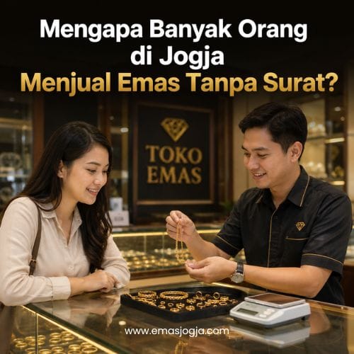Simak Fakta Mengapa Banyak Orang di Jogja Menjual Emas Tanpa Surat?
